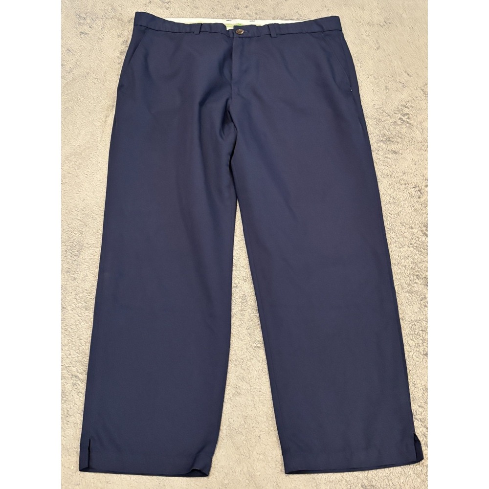 Greg Norman Tasso Elba Golf Pants Mens 38x30 (39x29) Blue Slim Fit Performance